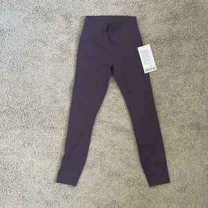 lululemon wunder under HR 25” size 4, new with tags